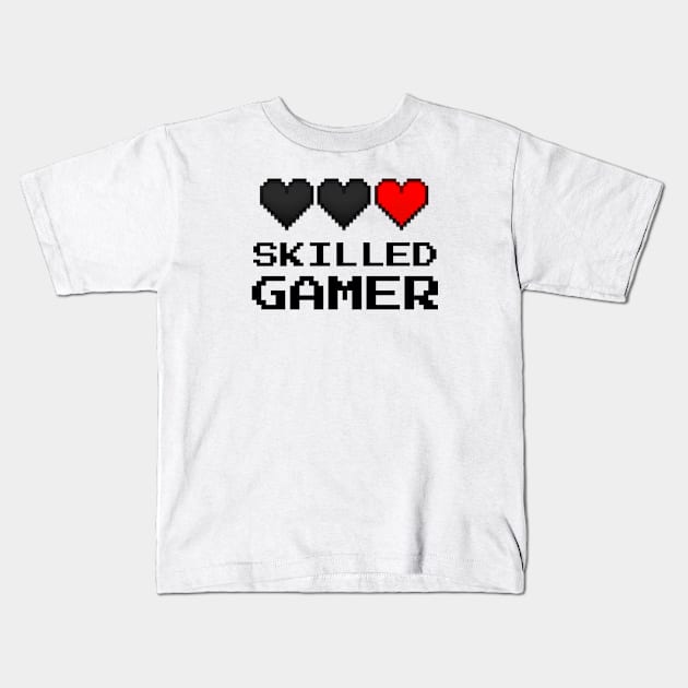 Skilled Gamer Kids T-Shirt by Jitesh Kundra